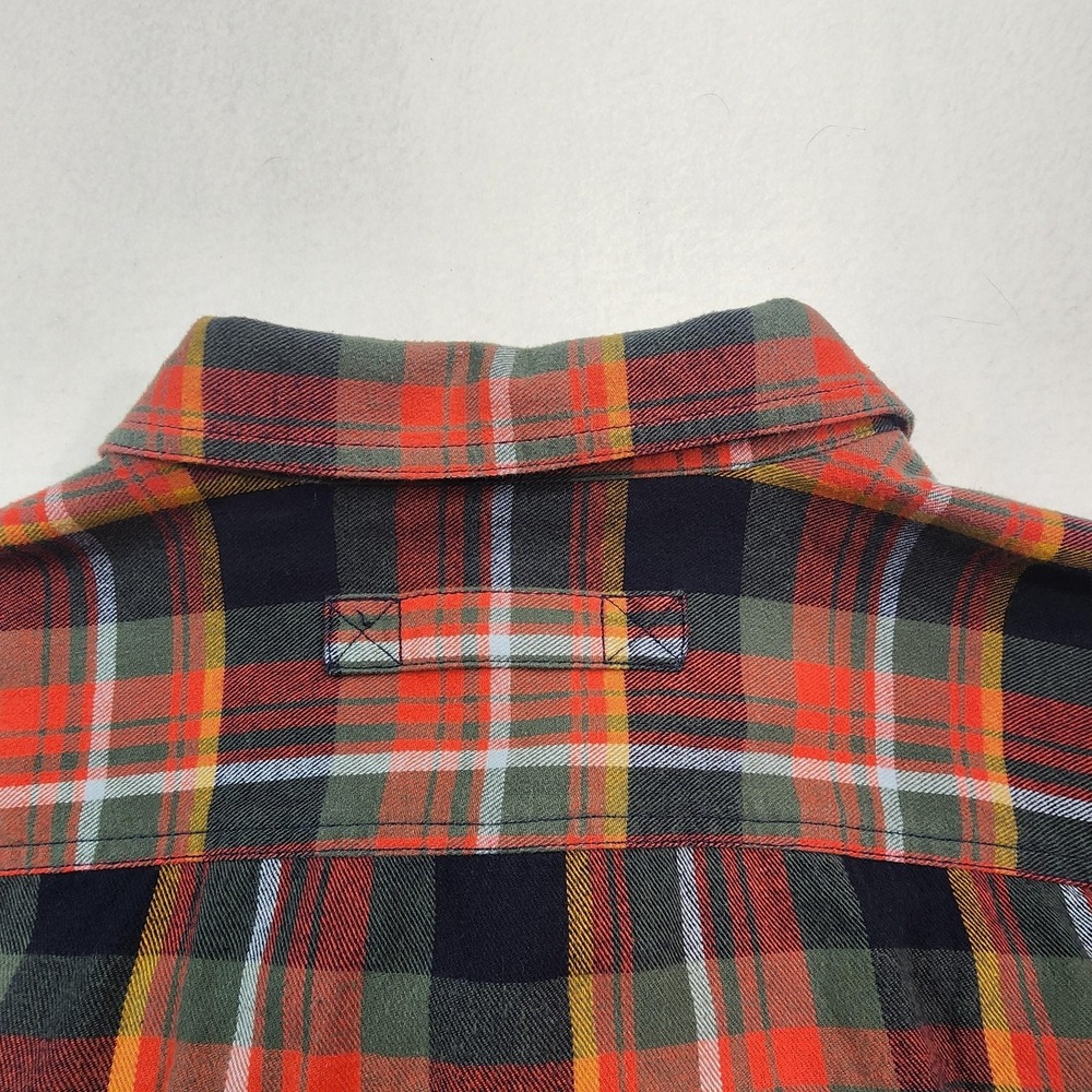 Duluth Trading Co Mens XL Plaid Flannel Shirt Long Sleeve Workwear Button Up - Picture 3 of 9